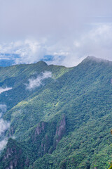 Majestic Mountain and Sea of Clouds Landscape