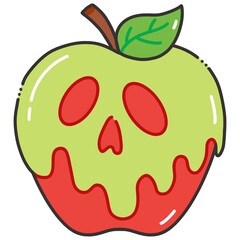 Halloween Poison Apple