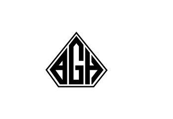 BGH Custom Monogram Logo Design.