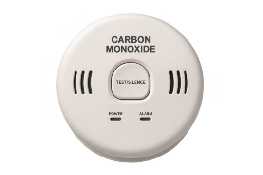 Carbon monoxide detector ensuring residential safety prevention