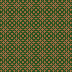 和柄の七宝柄で緑系色