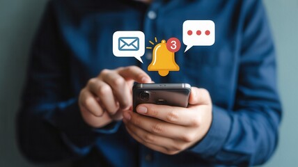 Stay connected with mobile notifications on your smartphone today now