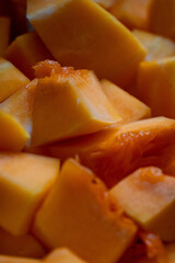close up of mango