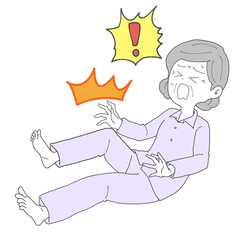 足がつったシニア女性3