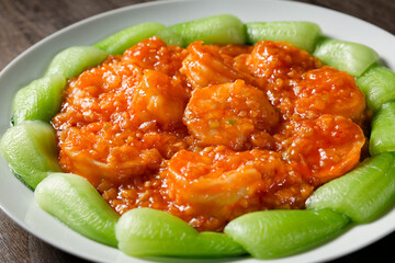 エビのチリソース煮