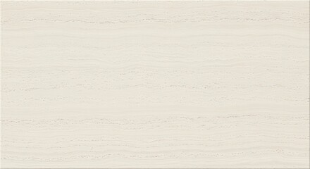 Creamcolored Travertine Texture Surface with Horizontal Veins, Beige Rock Background
