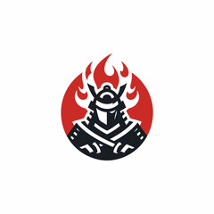 Samurai Burning Logo