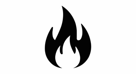 A illustration of vector logo with simple color