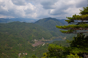 view from the mountain