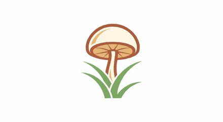 A illustration of vector logo with simple color 