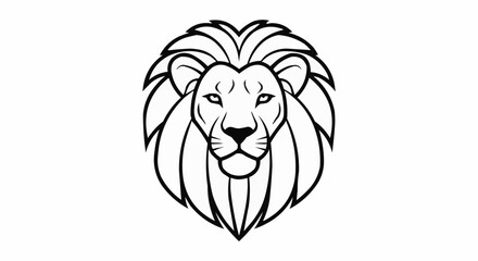 A illustration of vector logo with simple color 