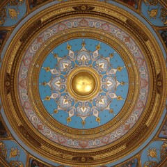 Ornate dome view