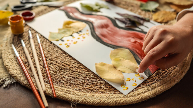Artistic Autumn Craft Project
