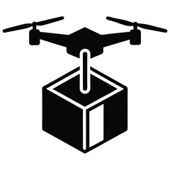 Drone Delivery with Box