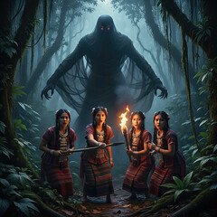 Fearless Women Facing a Vengeful Ghost