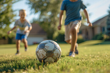 The concept of playing soccer as a family is a fun and enjoyable way to engage in sports together