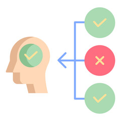 home planning flat icon design