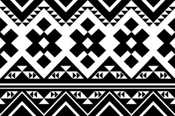 Ethnic seamless, Native patterns with simple shapes. Tribal and ethnic fabrics. Simple geometric pattern elements are best used in design, textile printing.