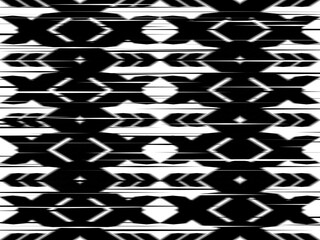 Ethnic seamless, Ikat patterns with simple shapes. Tribal and ethnic fabrics. Simple geometric pattern elements are best used in design, textile printing.