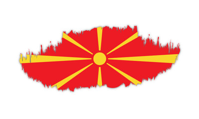 Flag of Macedonia, fragment
