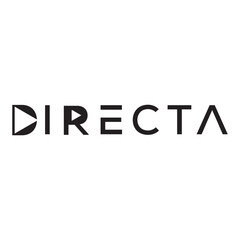 Typography Directa Logo Design Symbols.