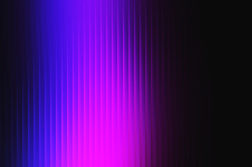 Abstract Purple and Blue Gradient Ribbed Background