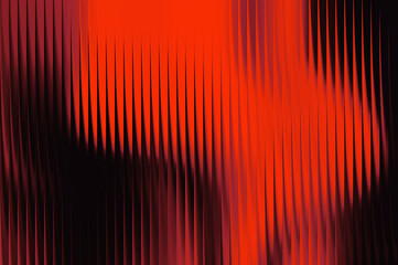 Fiery Red Abstract Vertical Lines with Dark Shadows
