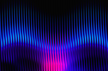 Blue and Pink Abstract Vertical Lines with Dark Background