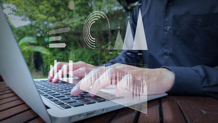 Time-Series Data Visualization with Mixed Chart Overlays