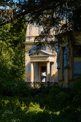Discovering Abandoned Architectural Beauty Nestled Amidst Lush and Vibrant Nature