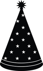 birthday hat silhouette