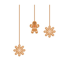 Gingerbread Hanging Decoration