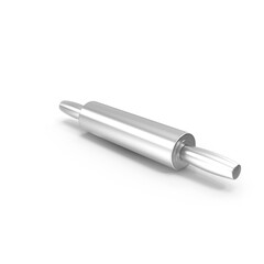 Rolling pin, isolated on transparent background, PNG