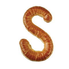 Roomboter Amandel letter S, 