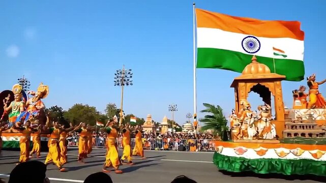Celebrating India Republic Day with Cultural Parade