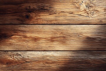 Rustic wooden planks with natural grain and shadow play