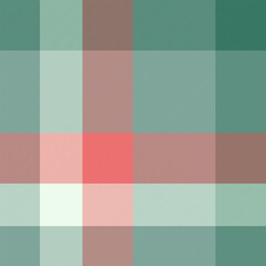 Scotland seamless textile fabric, relief background pattern vector. Filigree plaid tartan texture check in pastel and teal colors.