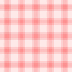 Soft, gentle pink plaid pattern. A classic, versatile textile design. Use for backgrounds, crafts, or web design, evoking warmth and comfort.