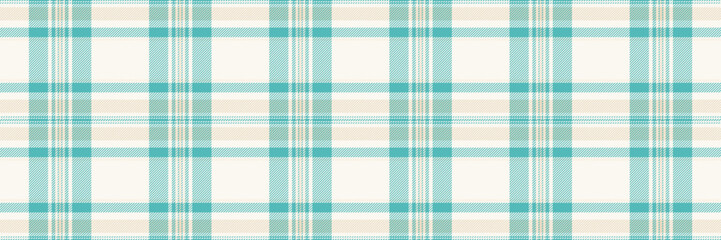 Seamless teal and beige plaid pattern. Perfect for textile design, web backgrounds, or crafting projects.  This tranquil, subtly textured image evokes feelings of calm and freshness.