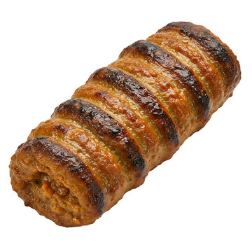Smoky bihari kabab grilled meat skewers with spices