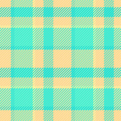 Elegant woven pattern with intersecting lines. Retro textile design in turquoise and beige. Great for backgrounds, apparel, or digital design.