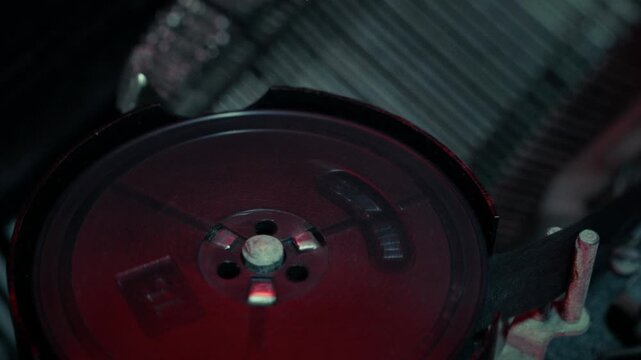 Mechanische retro Schreibmaschine im filmischen Vintage Look