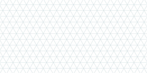 Template isometric grid seamless pattern. Blue isometric grid. Outline isometric graph template background.