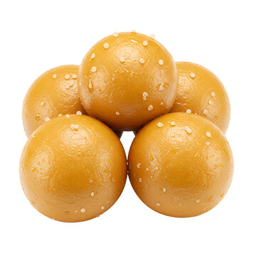 Kheer kadam Bengali milk sweet with khoya coating