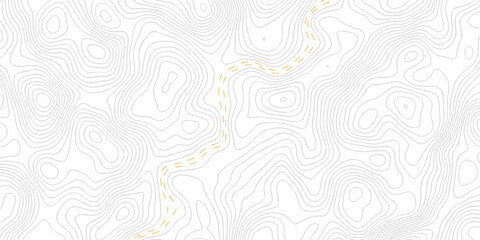 Abstract pattern with lines topographic map background. Topography and geography map grid abstract backdrop. Topographic cartography. Topographic Map. Topographic Relief.	
