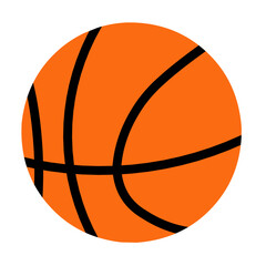 Fototapeta premium ball basketball vector