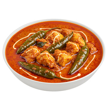 Hyderabadi mirchi ka salan spicy chili peanut curry