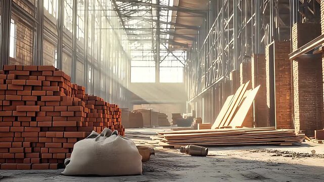 Building materials such as concrete, steel, and wood are essential for constructing durable and safe structures.