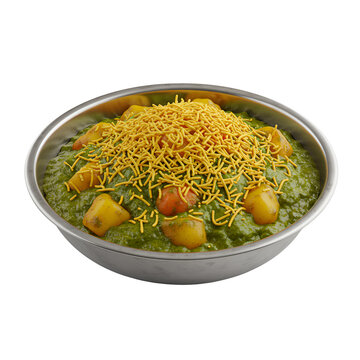 Maharashtrian sev usal spicy legume curry
