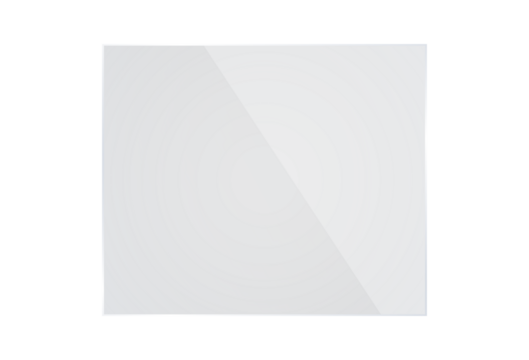 Black digital screen on a modern display.